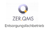 ZER.QMS zertifizierter Recycling Entsorgungsfachbetrieb / certified recycling company